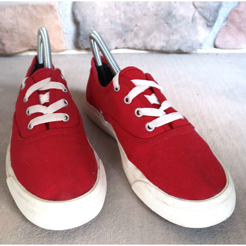 Pro Keds Sneakers Shoes Womens 7.5 Red Canvas